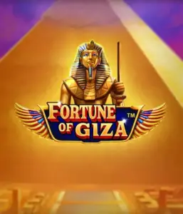 Explore the ancient world of Fortune of Giza slot by Pragmatic Play, highlighting a stunning depiction of a Pharaoh amid the iconic pyramid backdrop. This graphic conveys the splendor of Egyptian culture, ideal for fans of Egyptian-themed slots, delivering a thrilling gaming experience.